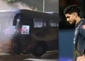 Gujarat Titans team bus technical snag